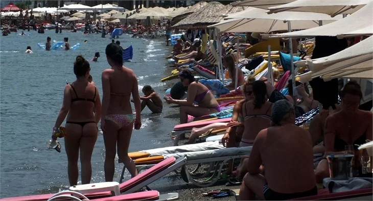 Marmaris kavruldu!