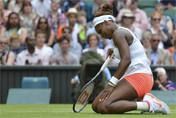 Lisicki, Serena Williams'ı eleyince bakın ne yaptı?