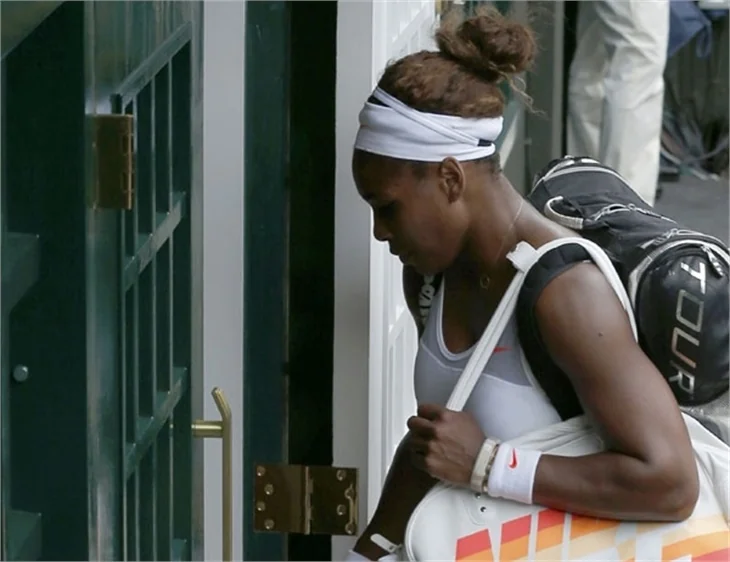 Lisicki, Serena Williams'ı eleyince bakın ne yaptı?