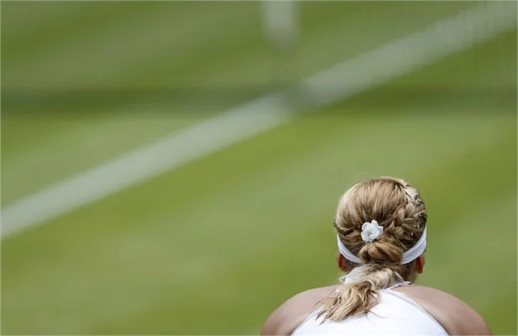 Lisicki, Serena Williams'ı eleyince bakın ne yaptı?