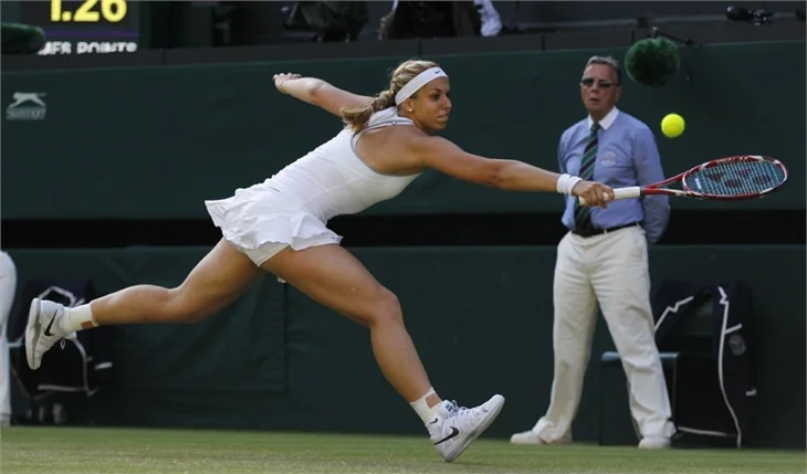Lisicki, Serena Williams'ı eleyince bakın ne yaptı?