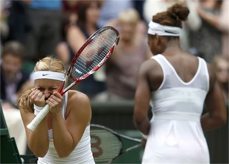 Lisicki, Serena Williams'ı eleyince bakın ne yaptı?