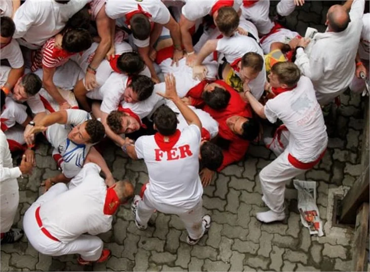 Çılgın festival böyle başladı