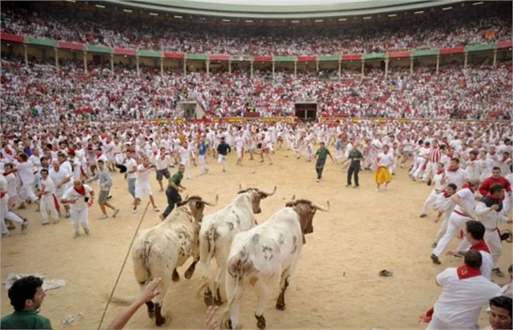 Çılgın festival böyle başladı
