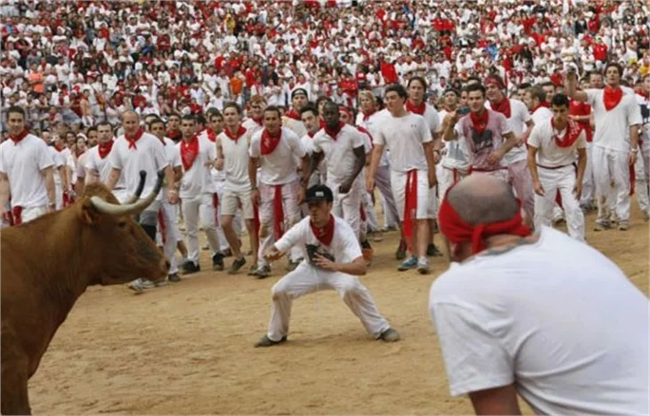 Çılgın festival böyle başladı