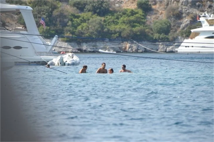 Demirören Ailesi Bodrum'da tatil yapıyor