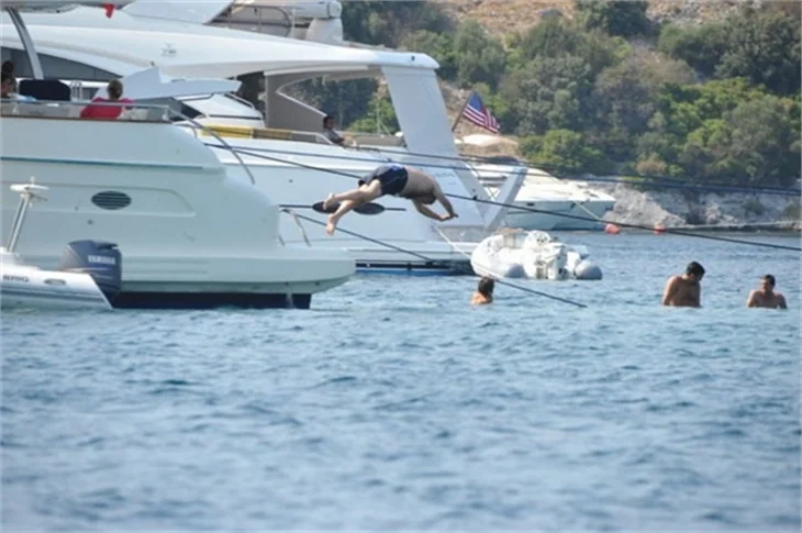 Demirören Ailesi Bodrum'da tatil yapıyor