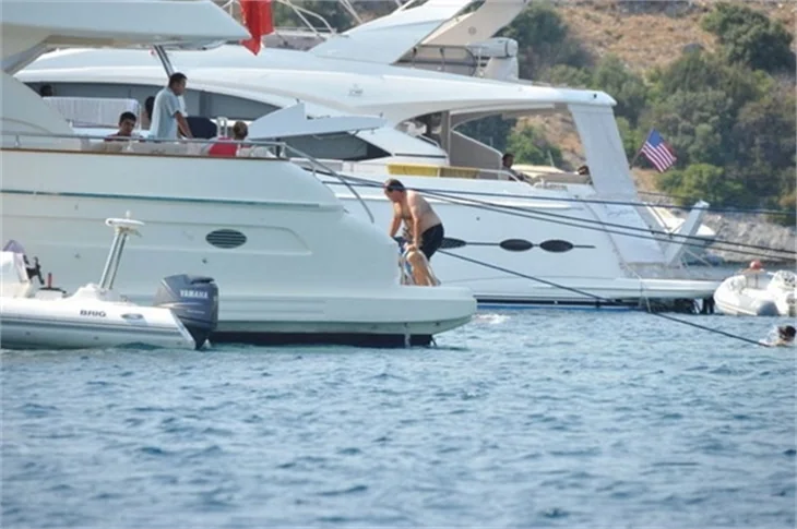 Demirören Ailesi Bodrum'da tatil yapıyor