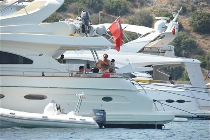 Demirören Ailesi Bodrum'da tatil yapıyor