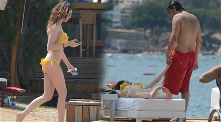 Sevgilisi Buket Saygı'nın yanından ayrılmıyor!