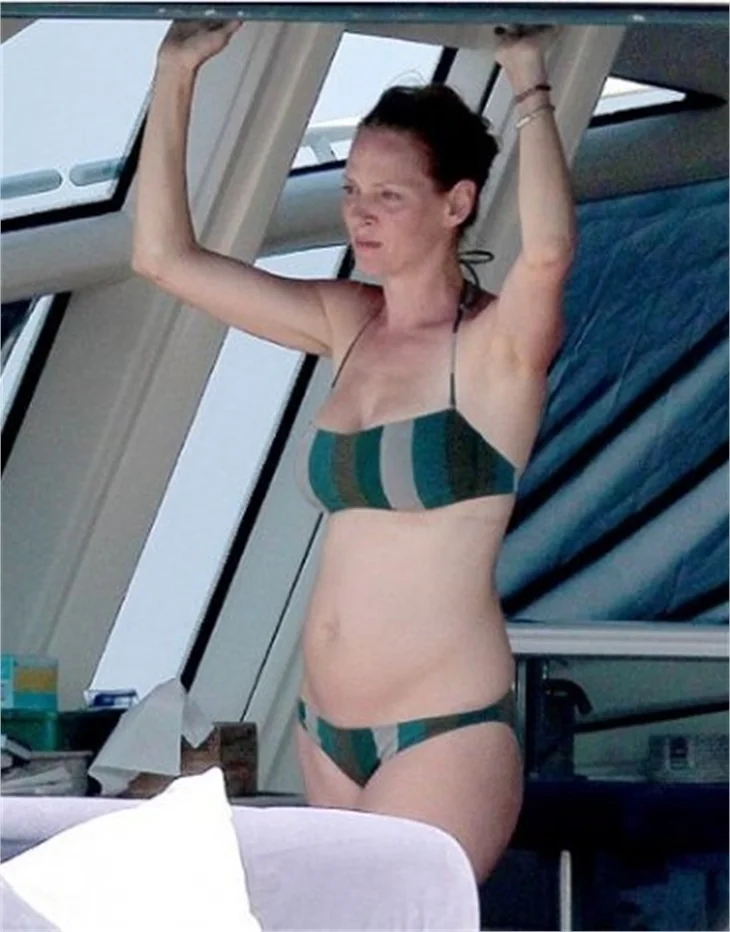 Uma Thurman eski formunu koruyor!