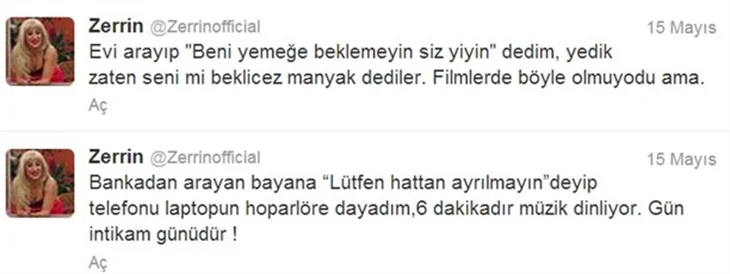 Sosyal medyanın Zerrin'i güldürüyor...