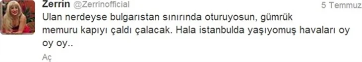 Sosyal medyanın Zerrin'i güldürüyor...
