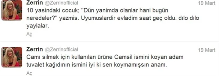 Sosyal medyanın Zerrin'i güldürüyor...