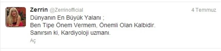 Sosyal medyanın Zerrin'i güldürüyor...