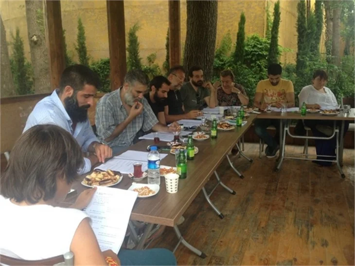 'Fatih' dizisinin oyuncuları okuma provasında!