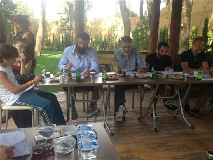 'Fatih' dizisinin oyuncuları okuma provasında!