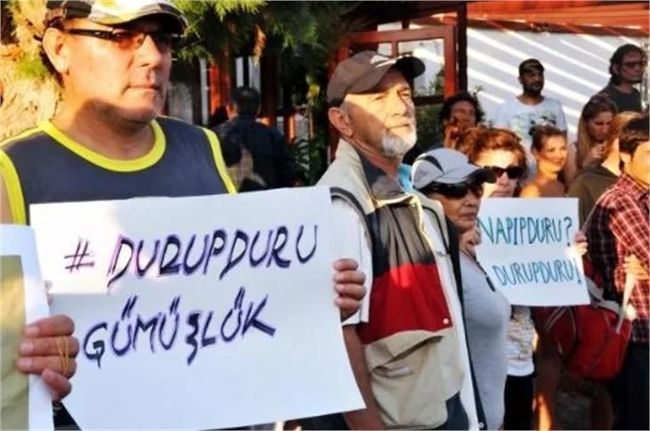 "Gümüşlük Direnipduru Eylemi"