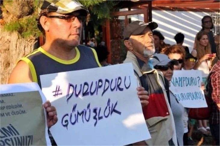 "Gümüşlük Direnipduru Eylemi"
