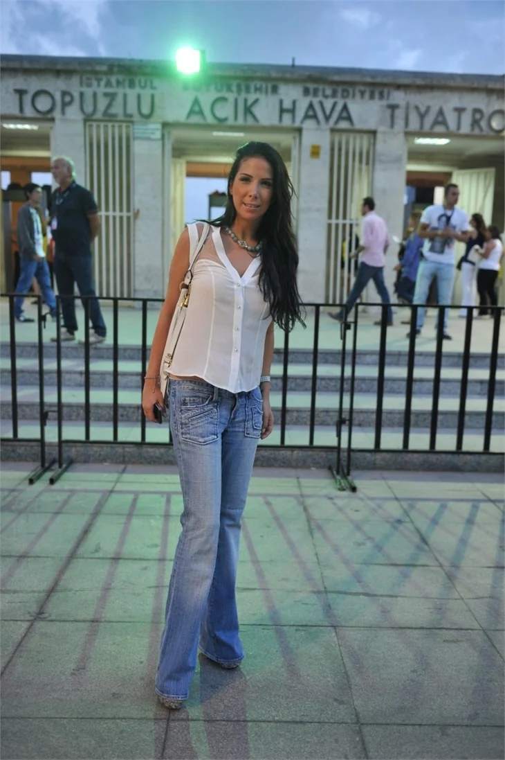 Ebru Gündeş'in Açıkhava şöleni...
