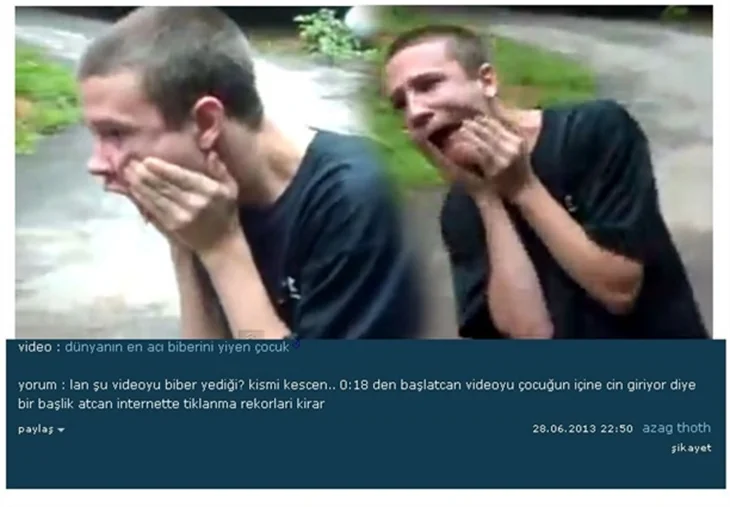 Youtube'un efsane yorumları