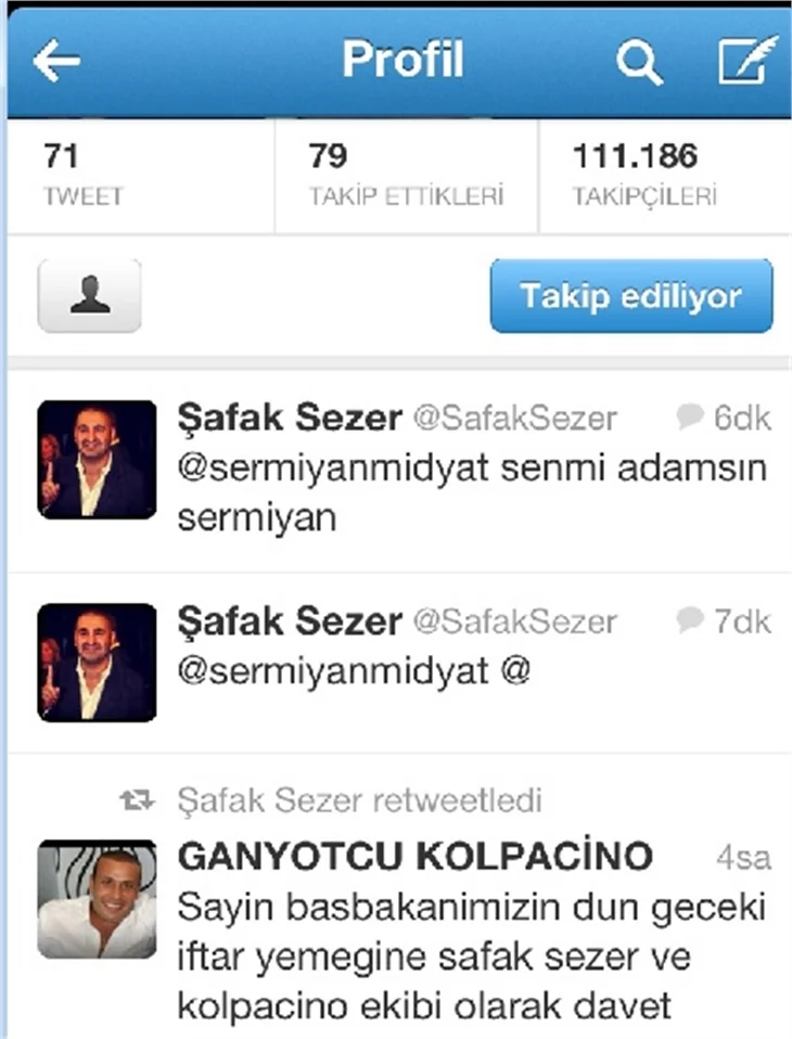 Şafak Sezer, Başbakan'dan özür dileyince..