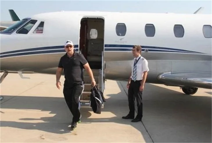 Russell Crowe İstanbul'a ayak bastı!