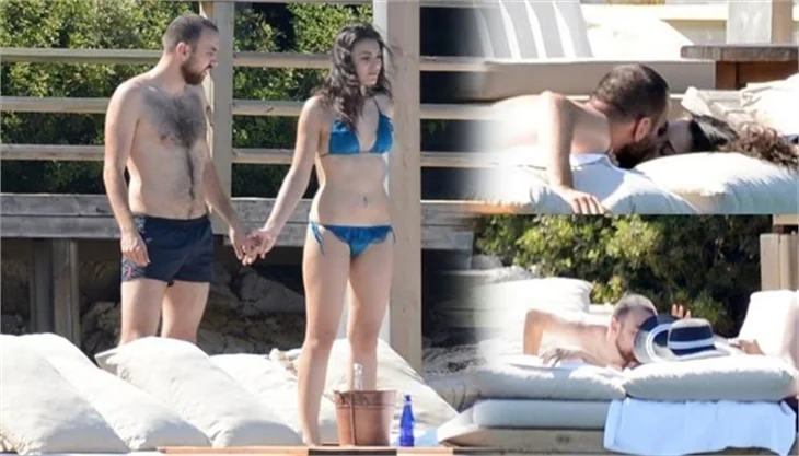 Sercan Yıldırım ile Tuvana Türkay çifti ön balayında!