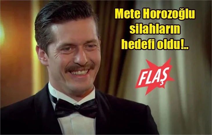 Mete Horozoğlu'na kurşun yağmuru