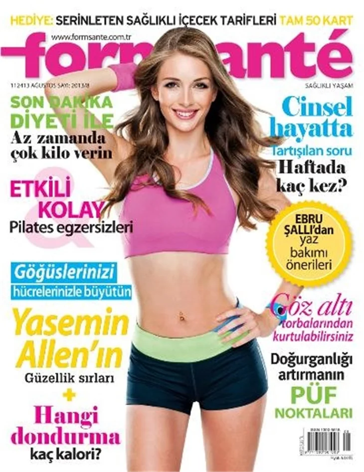 İşte Yasemin Allen'in güzelliğinin sırları!