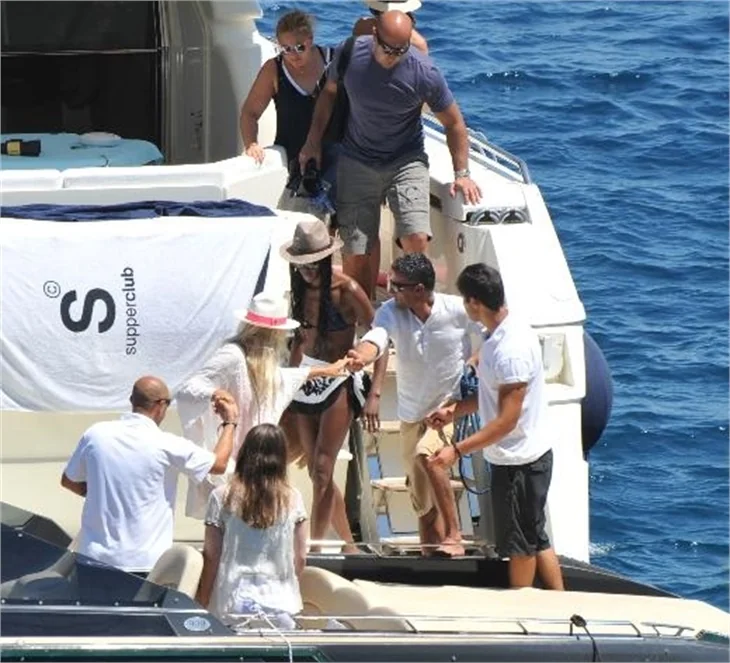 Naomi Campbell, Bodrum'u sevdi!