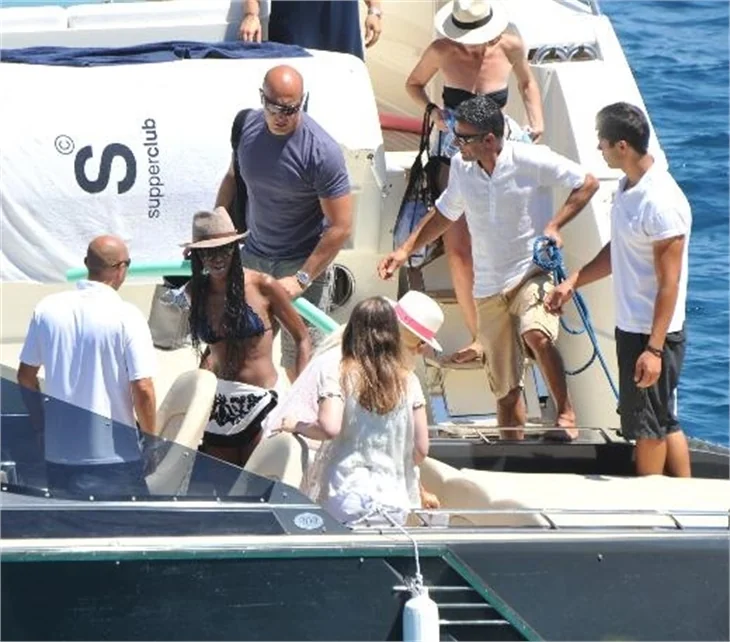 Naomi Campbell, Bodrum'u sevdi!