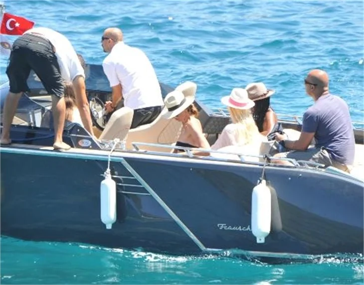 Naomi Campbell, Bodrum'u sevdi!