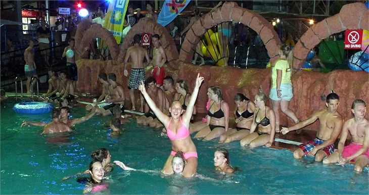 Marmaris'te ıslak parti!