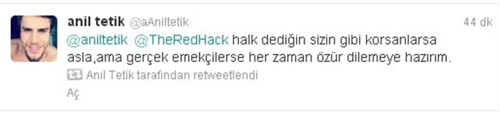 Survivor Anıl'a Redhack şoku