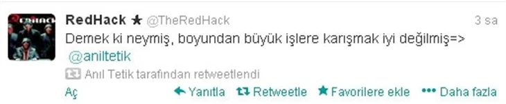 Survivor Anıl'a Redhack şoku