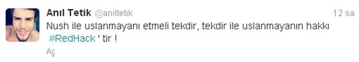 Survivor Anıl'a Redhack şoku
