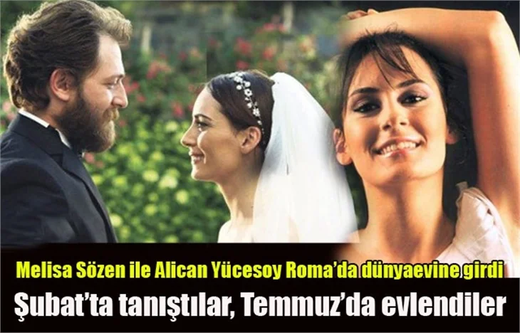 Şubat'ta tanıştılar, Temmuz'da evlendiler