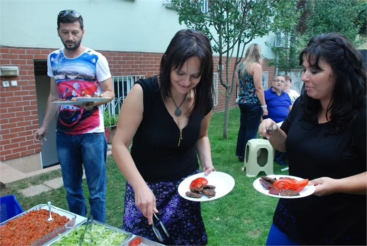 Beni Böyle Sev'de mangal keyfi!