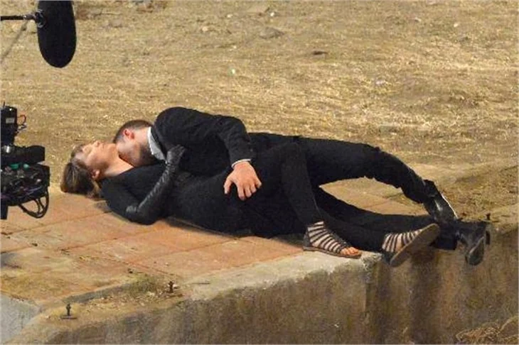 Robert Pattinson fena yakalandı!