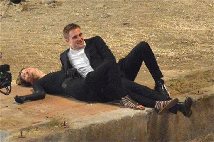 Robert Pattinson fena yakalandı!