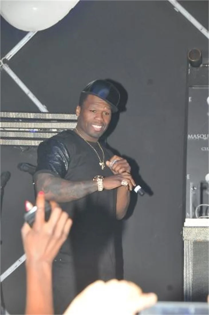 50 Cent için 50 şişe şampanya!