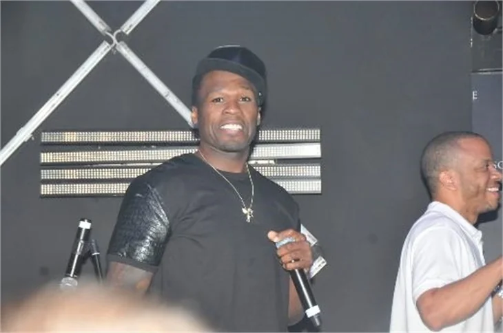 50 Cent için 50 şişe şampanya!