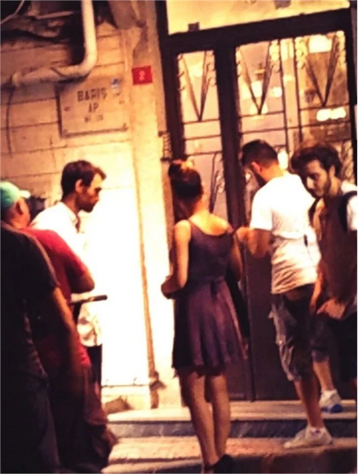"A.Ş.K"ın setinden özel kareler