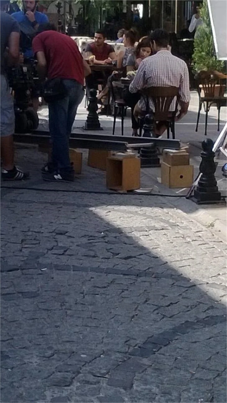 "A.Ş.K"ın setinden özel kareler