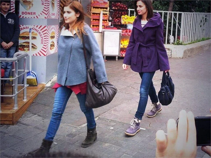 "A.Ş.K"ın setinden özel kareler