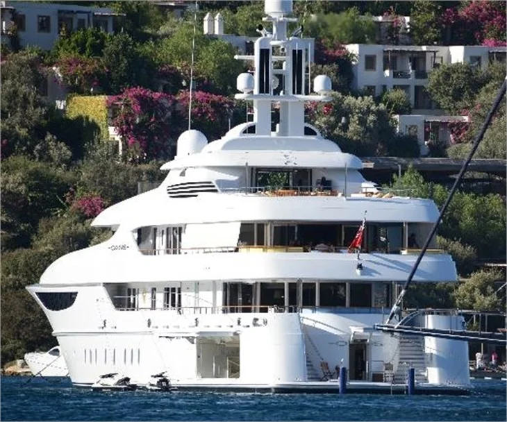 Google’ın patronu Eric Schmidts'in Bodrum keyfi!