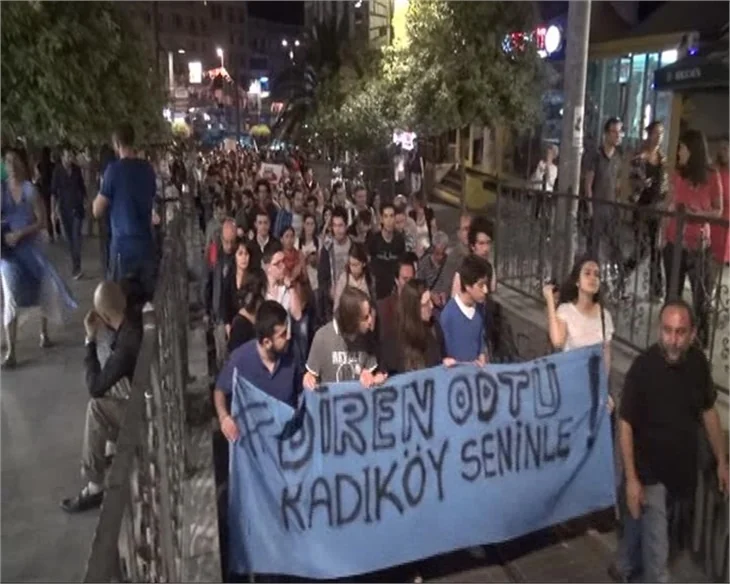 ODTÜ'deki direnişe Kadıköy'den destek!