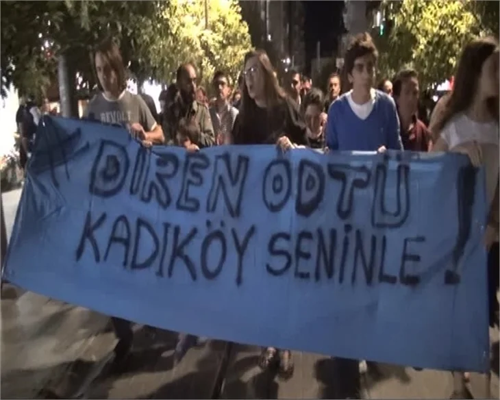 ODTÜ'deki direnişe Kadıköy'den destek!