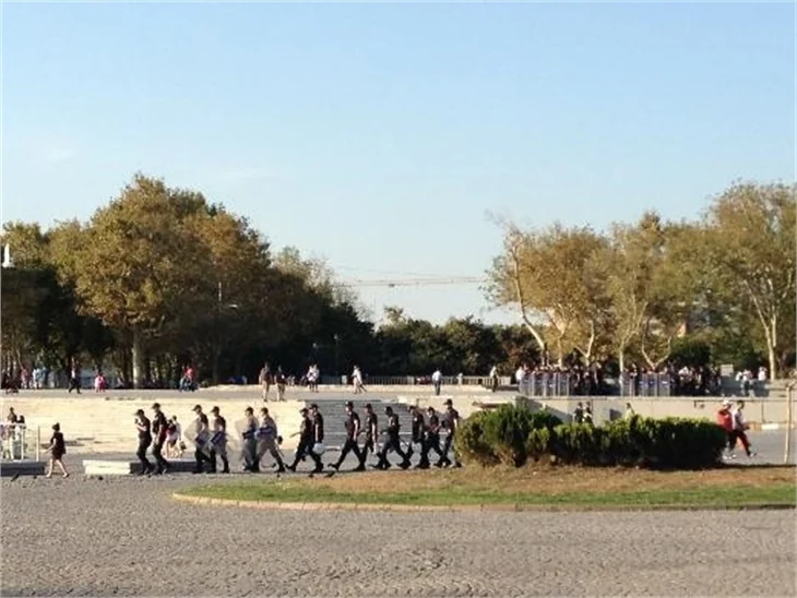 Taksim'de polis müdahalesi!